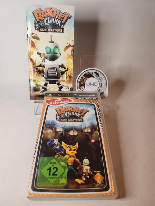 Ratchet & Clank Size Matters Essentails Edition Psp, Games en Spelcomputers, Games | Sony PlayStation Portable, Zo goed als nieuw