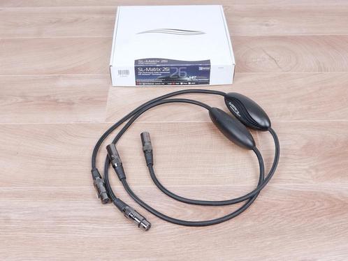 MIT Cables SL-Matrix 26i audio interconnects XLR 1,0 metre, TV, Hi-fi & Vidéo, Câbles audio & Câbles de télévision, Enlèvement ou Envoi