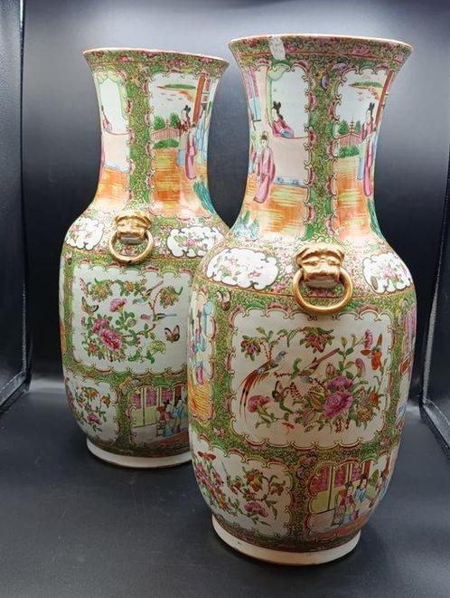 Vaas - Porselein - China - Qing dynasty (Manchu China), Antiek en Kunst, Antiek | Overige Antiek