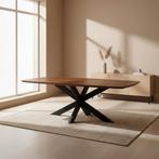 Tafel Deens Ovaal Eikenhout  Matrix 200x100, Huis en Inrichting, Tafels | Eettafels, Nieuw