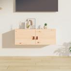 vidaXL Wandkast 80x30x30 cm massief grenenhout, Huis en Inrichting, Kasten | Wandmeubels, Verzenden, Nieuw