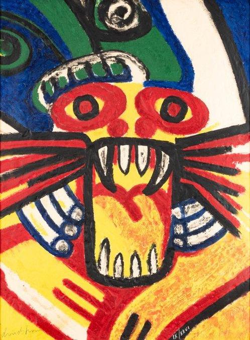Bengt Lindström (1925-2008) - Les oiseaux du lac Stymphale, Antiek en Kunst, Antiek | Overige Antiek