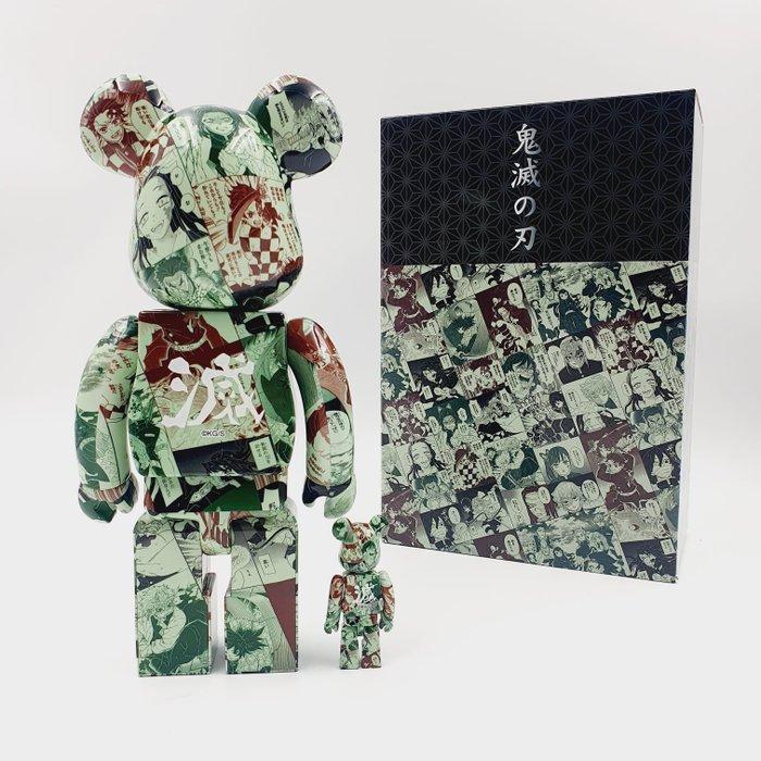 Kimetsu No Yaiba x Medicom Toy Be@rbrick - Demon Slayer:, Antiquités & Art, Art | Objets design