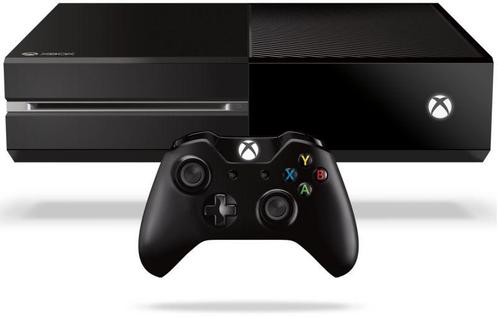 Xbox One 500GB-Zwart (Xbox One) Gebruikt, Games en Spelcomputers, Spelcomputers | Xbox One, Ophalen of Verzenden