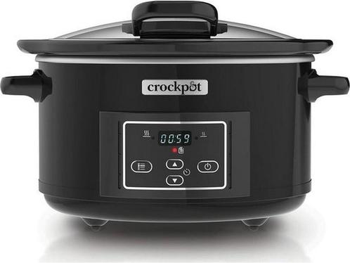 CrockPot Slow Cooker zwart 4,7L Klapdeksel new DNA, Zakelijke goederen, Horeca | Keukenapparatuur, Verzenden