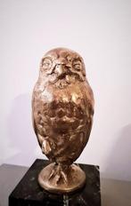 Possibilmente Ennio Tomai - sculptuur, Civetta - 15 cm -, Antiquités & Art, Antiquités | Céramique & Poterie