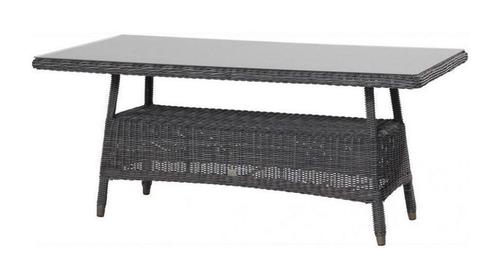 4 Seasons Outdoor Devon tafel charcoal |, Jardin & Terrasse, Ensembles de jardin