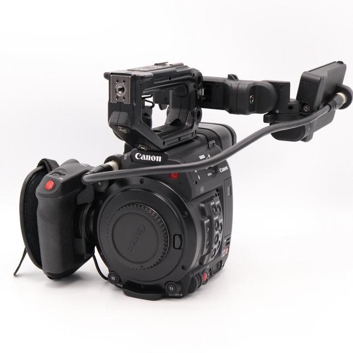 Canon EOS C200 EF-mount Cinema Camera with grip, viewfinder, Audio, Tv en Foto, Fotocamera's Digitaal, Zo goed als nieuw, Canon