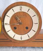 Pendule - Junghans - Art Deco Glas, Hout, Messing, Metaal -, Antiek en Kunst