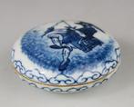 Porseleinen doos - Blauw-Wit - Merk Yongzheng - Porselein -