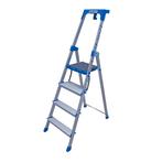 Alumexx Twin-Deck Huishoudtrap ECO, Doe-het-zelf en Bouw, Ladders en Trappen, Verzenden, Nieuw, Trap