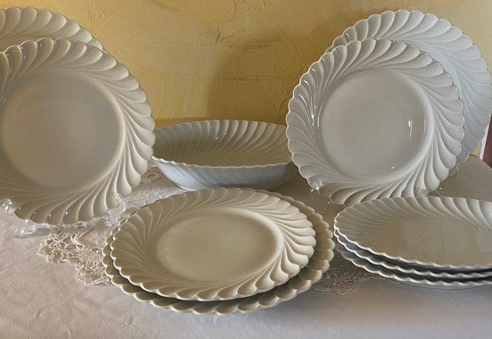 Haviland - Tafelservies (10) - Porselein, Antiek en Kunst, Antiek | Meubels | Tafels