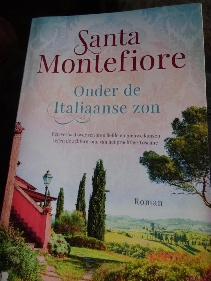 Santa Montefiore Onder de Italiaanse zon 9789022593646, Livres, Livres Autre, Envoi