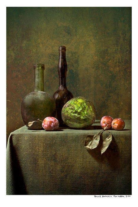 Arnold Mariashin - Two Bottles - XL - No reserve, Antiek en Kunst, Kunst | Designobjecten