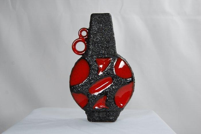 Roth - Fat Lava Gitarrenvase - Vaas - Keramiek - Duitsland, Antiek en Kunst, Antiek | Glaswerk en Kristal