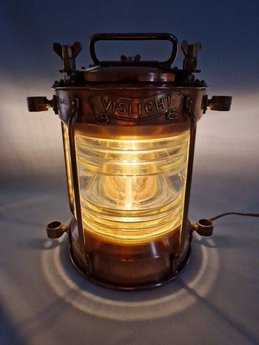 D.H.R.- De Haan Rotterdam Ships lamp - Feu de signalisation, Antiek en Kunst, Curiosa en Brocante
