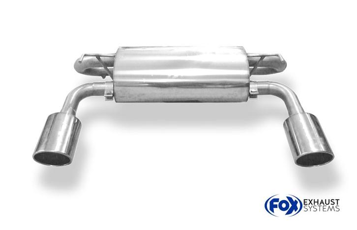 FOX Infiniti FX30d einddemper kruis uitgang rechts/links - 1, Autos : Pièces & Accessoires, Systèmes d'échappement, Envoi