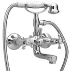 Badkraan Chroom + Handdouche | Retour Deal | 40% Korting, Doe-het-zelf en Bouw, Sanitair, Verzenden, Nieuw, Chroom, Bad