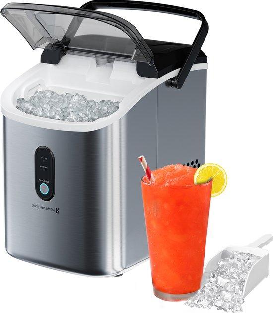 2dekans | KitchenBrothers Nugget IJsblokjesmachine - 1.1L -, Elektronische apparatuur, Koelkasten en IJskasten, Ophalen of Verzenden