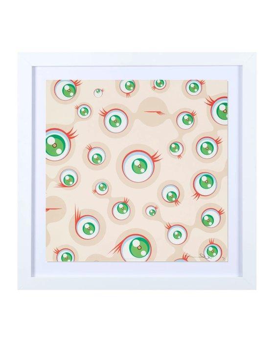 Takashi Murakami (1962) - Jellyfish Eyes - Cream, Antiquités & Art, Art | Objets design