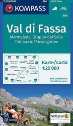 Kompass WK686 Val di Fassa, Marmolada, Gruppo di Sella, Verzenden, Gelezen, Kompass