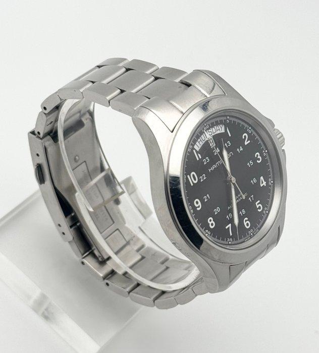Hamilton - Khaki Field King - H644550 - Heren - 2000-2010, Handtassen en Accessoires, Horloges | Heren