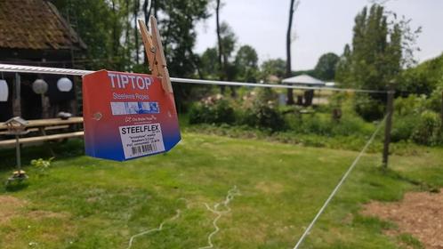 Staaldraad - Waslijndraad Drooglijndraad 20 waslijn maken, Tuin en Terras, Overige Tuin en Terras, Verzenden