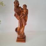 Beeldje - Maria met kind - Hout
