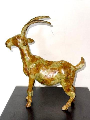 Abdoulaye Derme - sculptuur, L’Esprit des Montagnes - 27 cm