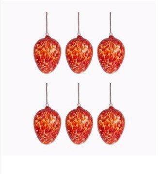 Mariana Iskra - Kerstballen Ribes Atelier Murano (6) -, Antiek en Kunst, Antiek | Glaswerk en Kristal