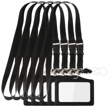 Fako Bijoux - 5x Keycord + Badgehouder Kunstleer - beschikbaar voor biedingen