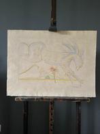 Salvador Dali (1904-1989) - Le cheval et le loup, Antiek en Kunst