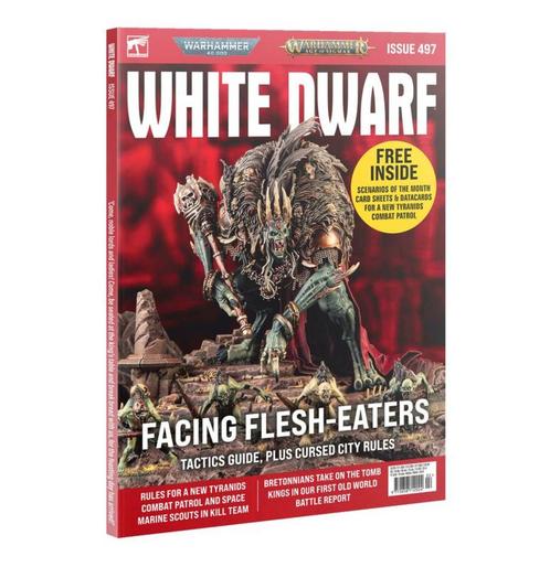 White Dwarf Issue 497 februari 2024 (Warhammer nieuw), Hobby en Vrije tijd, Wargaming, Ophalen of Verzenden