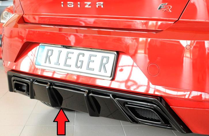 Diffuser | Seat | Ibiza (KJ) 2018- | incl. FR | stuk abs gla, Auto diversen, Tuning en Styling, Verzenden