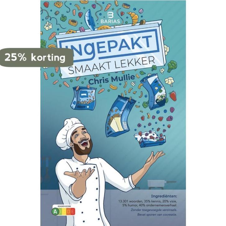 Ingepakt smaakt lekker 9789492515735 Chris Mullie, Livres, Économie, Management & Marketing, Envoi