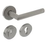 Intersteel SKG3 Veiligheid achterdeur set rond rvs, Doe-het-zelf en Bouw, Nieuw, Overige materialen, Klink of Kruk