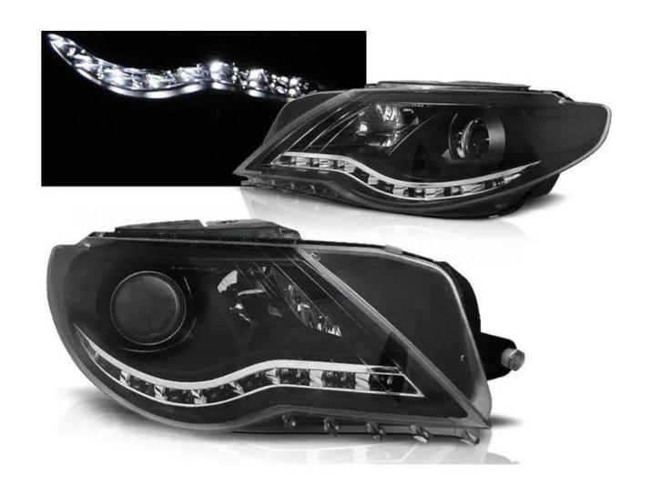 Daylight Black LED DRL koplampen geschikt voor VW Passat CC, Auto-onderdelen, Verlichting, Nieuw, Volkswagen, Verzenden