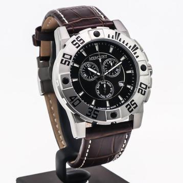 Mercury - Swiss Chronograph - ME10225-SL-3 - Brown Strap -