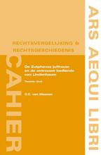 Ars Aequi Cahiers rechtsvergelijking en rechtsgeschiedenis, Livres, Science, G.E. van Maanen, Verzenden