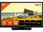 Lenco LED-2463BK (V2) - 24 Android Smart TV - Ingebouwde, Verzenden, Nieuw