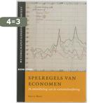 Spelregels van economen / Wetenschapsfilosofie in context, Boeken, Verzenden, Zo goed als nieuw, Harro Maas