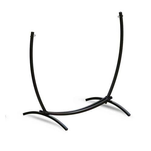 Hangmat & hangstoel standaard - 2in1 opvouwbaar – zwart f., Jardin & Terrasse, Hamacs, Enlèvement ou Envoi