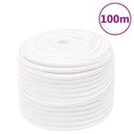 vidaXL Boottouw 14 mm 100 m polypropyleen volwit, Verzenden, Nieuw