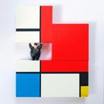 Dario Assisi - (Fat) Magritte in the Mondrian world 3d -