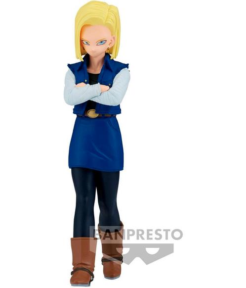 Banpresto Dragon Ball Z Solid Edge Works Figure-Android 18, Verzamelen, Poppetjes en Figuurtjes, Ophalen of Verzenden