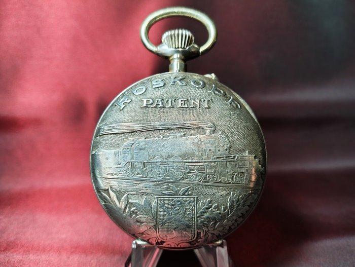 Roskopf - Patent - 30353 - Chemin de Fer - 1900-1949, Handtassen en Accessoires, Horloges | Heren