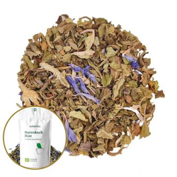 BIO-Kruidenthee MARRAKESH MINT GREEN TEA - 100 g, Ophalen of Verzenden