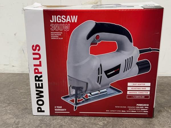 Veiling - Powerplus decoupeerzaag POWC2010 350W, Doe-het-zelf en Bouw, Gereedschap | Zaagmachines, Gebruikt