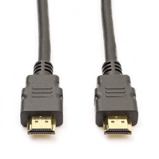 HDMI kabel 2.0b | Nedis | 1.5 meter (4K@60Hz, HDR, Zwart), Audio, Tv en Foto, Audiokabels en Televisiekabels, Verzenden