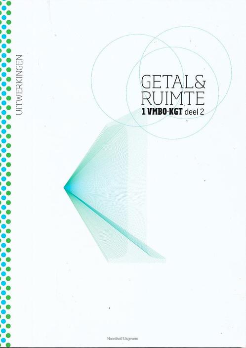 Getal en Ruimte 1 Uitwerkingen deel 2 10e editie VMBO-KGT, Livres, Livres scolaires, Envoi